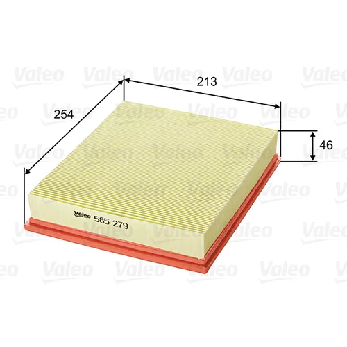 Vzduchový filter VALEO 585279