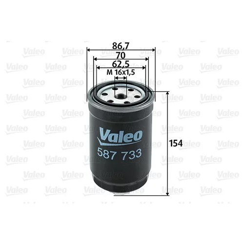 Palivový filter VALEO 587733