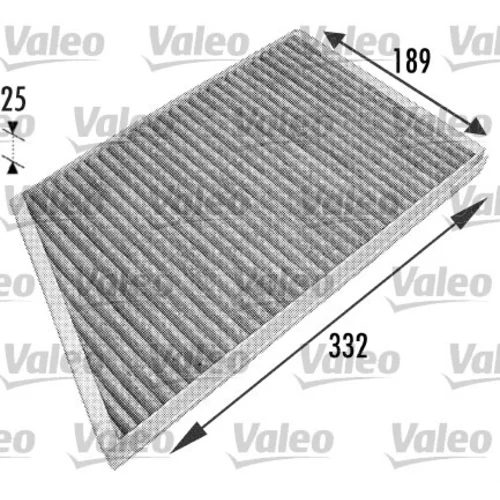 Filter vnútorného priestoru VALEO 698743