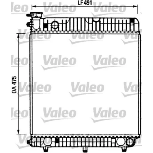 Chladič motora VALEO 730883