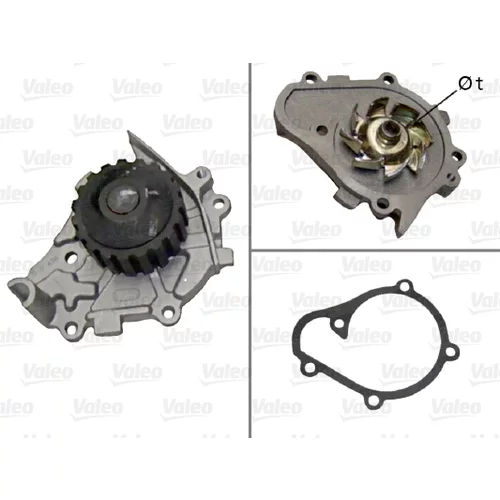 Vodné čerpadlo, chladenie motora VALEO 506015