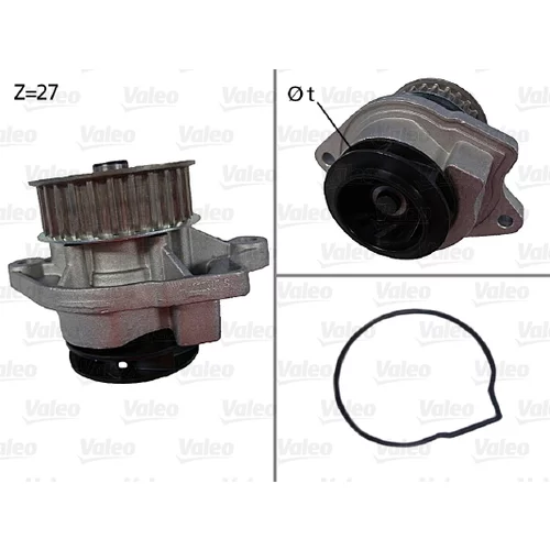 Vodné čerpadlo, chladenie motora VALEO 506577