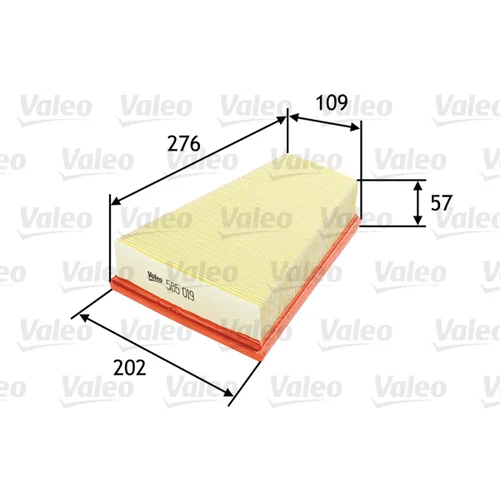 Vzduchový filter VALEO 585019