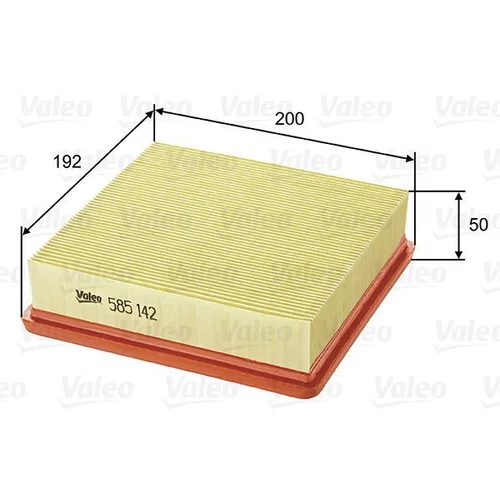 Vzduchový filter VALEO 585142