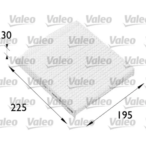 Filter vnútorného priestoru VALEO 698512