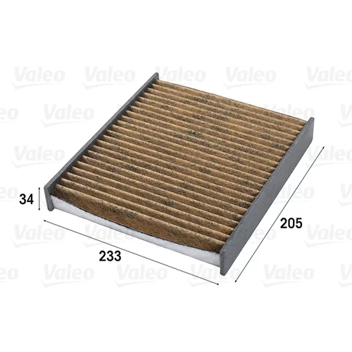 Filter vnútorného priestoru VALEO 701011