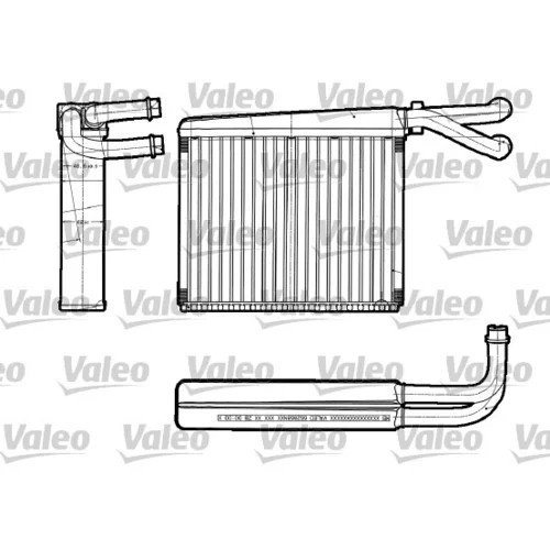 Výmenník tepla vnútorného kúrenia VALEO 812251