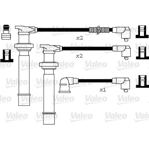 Sada zapaľovacích káblov VALEO 346077