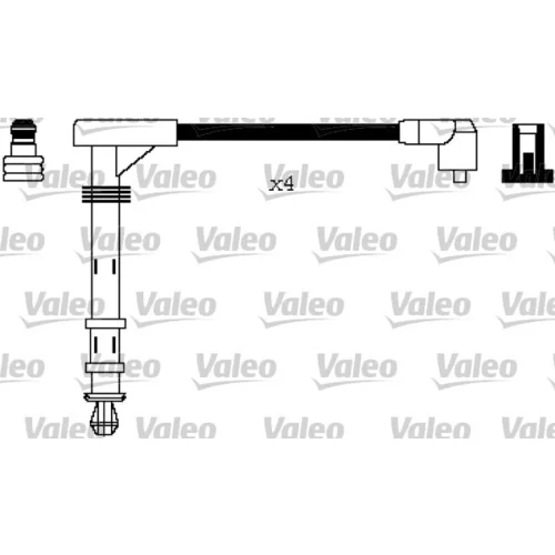 Sada zapaľovacích káblov VALEO 346156