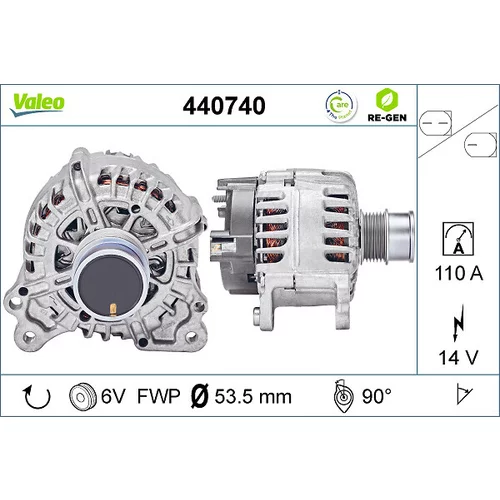 Alternátor VALEO 440740