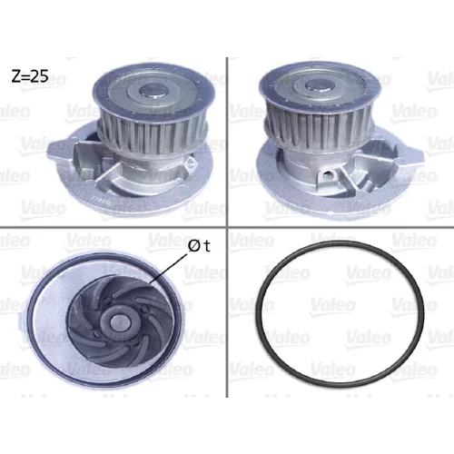 Vodné čerpadlo, chladenie motora VALEO 506309
