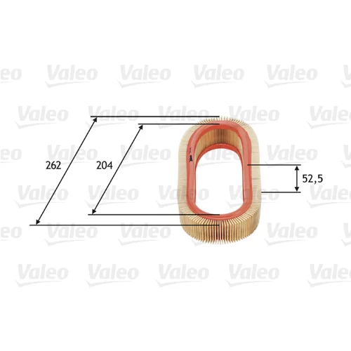 Vzduchový filter VALEO 585641