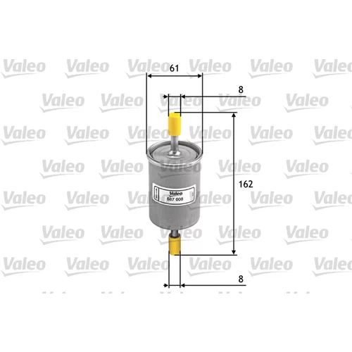 Palivový filter VALEO 587008