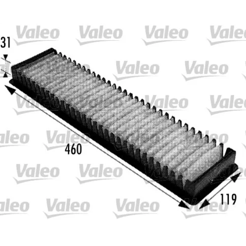 Filter vnútorného priestoru VALEO 698725