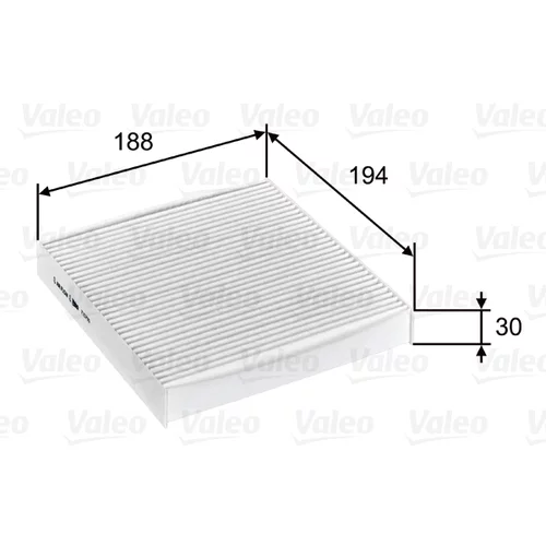 Filter vnútorného priestoru VALEO 715755