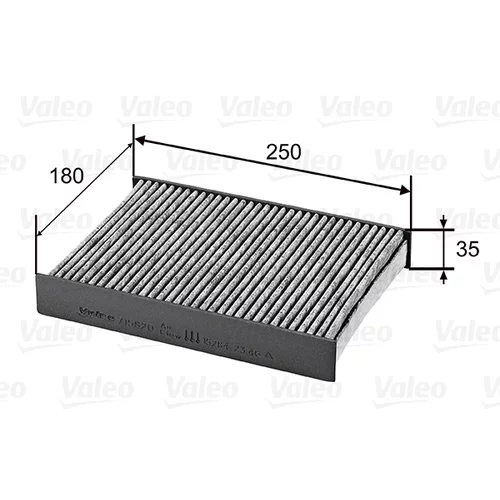 Filter vnútorného priestoru VALEO 715820