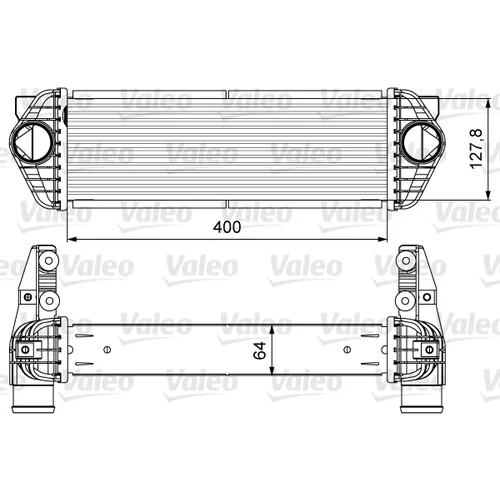 Chladič plniaceho vzduchu VALEO 818607