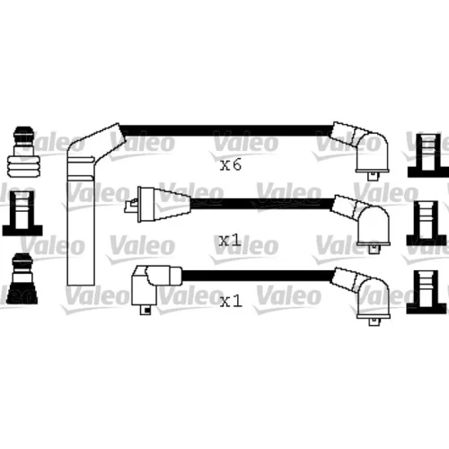 Sada zapaľovacích káblov VALEO 346544