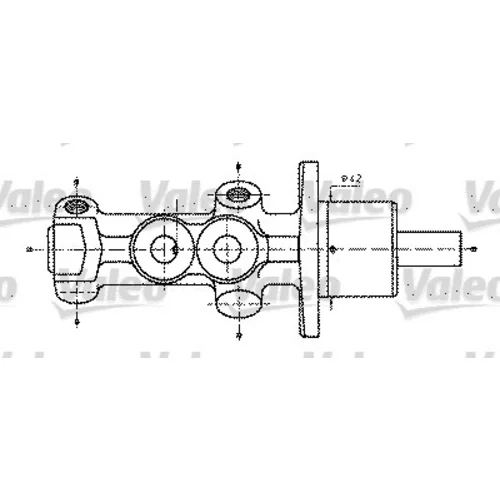 Hlavný brzdový valec VALEO 402232