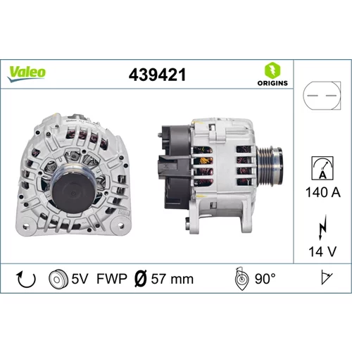 Alternátor VALEO 439421