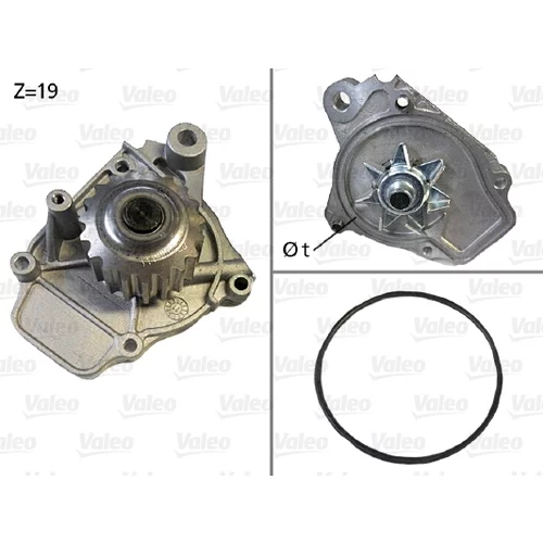 Vodné čerpadlo, chladenie motora 506045 /VALEO/