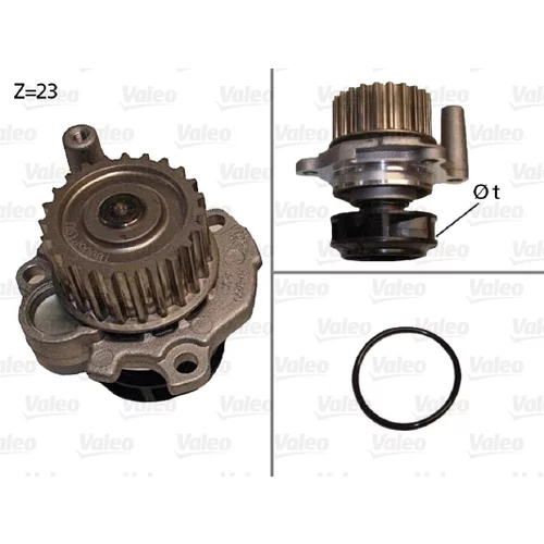 Vodné čerpadlo, chladenie motora VALEO 506532