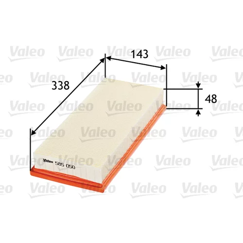 Vzduchový filter VALEO 585050