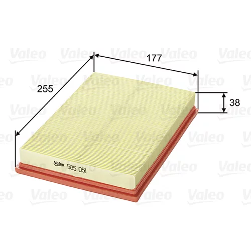 Vzduchový filter VALEO 585051