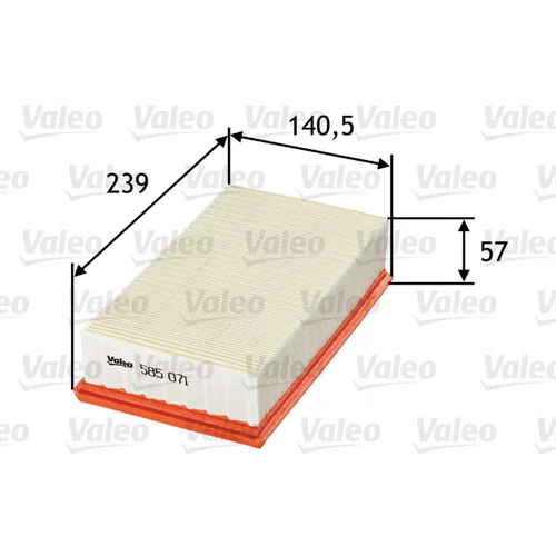 Vzduchový filter VALEO 585071