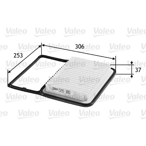 Vzduchový filter VALEO 585386