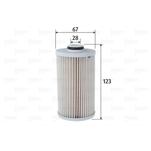 Palivový filter VALEO 587083