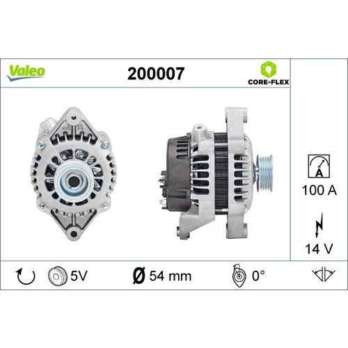 Alternátor VALEO 200007