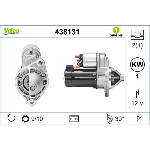Štartér VALEO 438131
