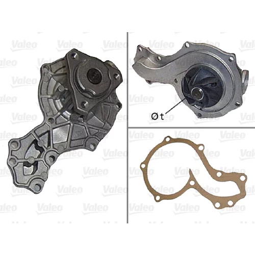 Vodné čerpadlo, chladenie motora VALEO 506066