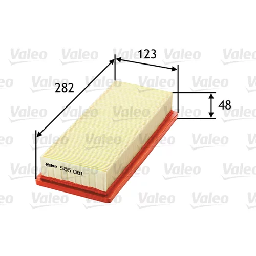 Vzduchový filter VALEO 585081