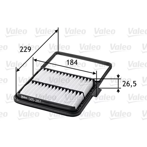 Vzduchový filter VALEO 585287