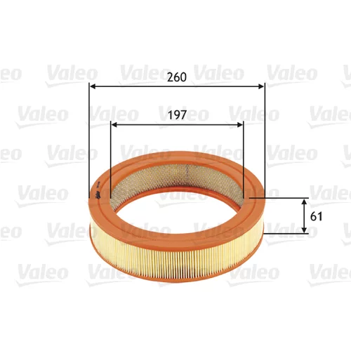 Vzduchový filter VALEO 585698