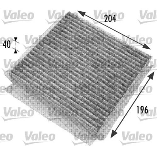 Filter vnútorného priestoru VALEO 698774