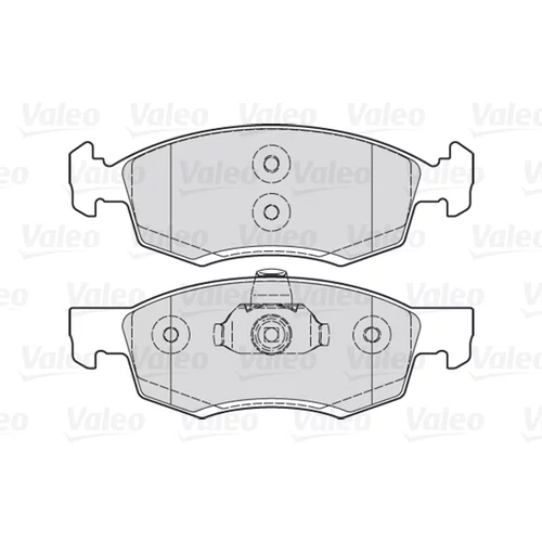 Sada brzdových platničiek kotúčovej brzdy VALEO 301017 - obr. 1