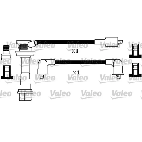 Sada zapaľovacích káblov VALEO 346432