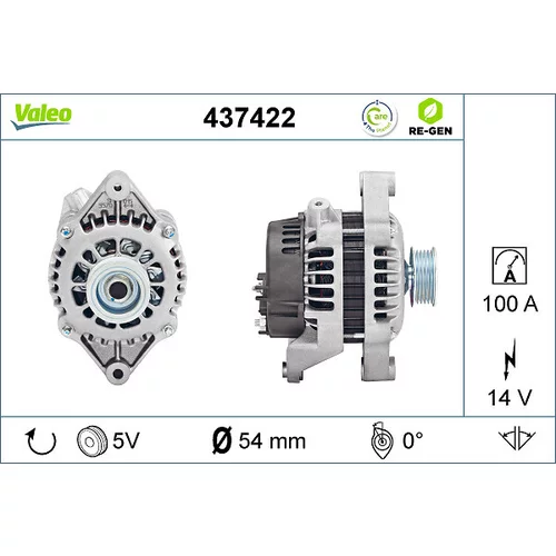 Alternátor VALEO 437422