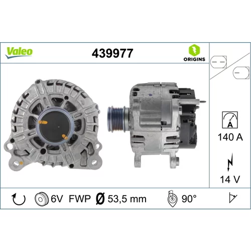 Alternátor VALEO 439977