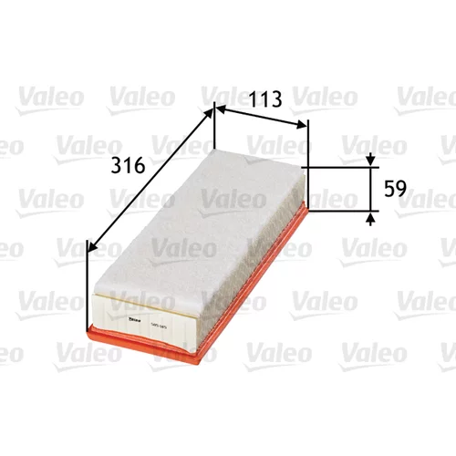 Vzduchový filter VALEO 585015