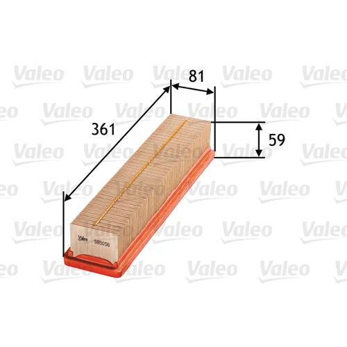 Vzduchový filter VALEO 585056