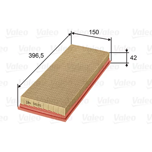 Vzduchový filter VALEO 585093