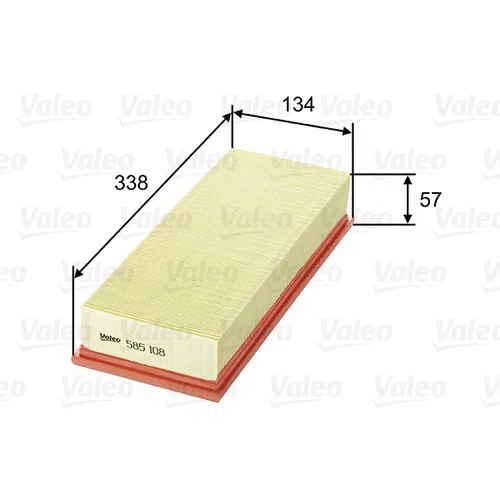 Vzduchový filter VALEO 585108