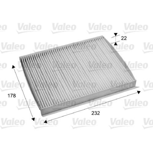 Filter vnútorného priestoru VALEO 715686