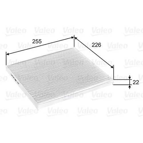 Filter vnútorného priestoru VALEO 715804