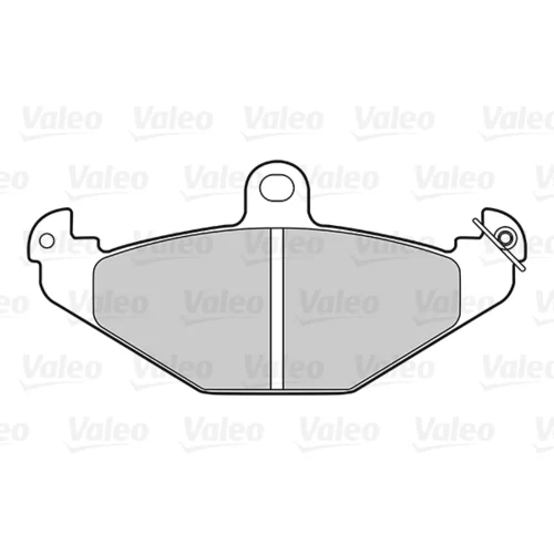 Sada brzdových platničiek kotúčovej brzdy VALEO 301007 - obr. 1