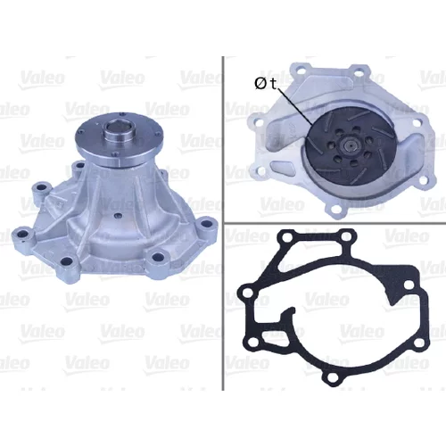 Vodné čerpadlo, chladenie motora VALEO 506826